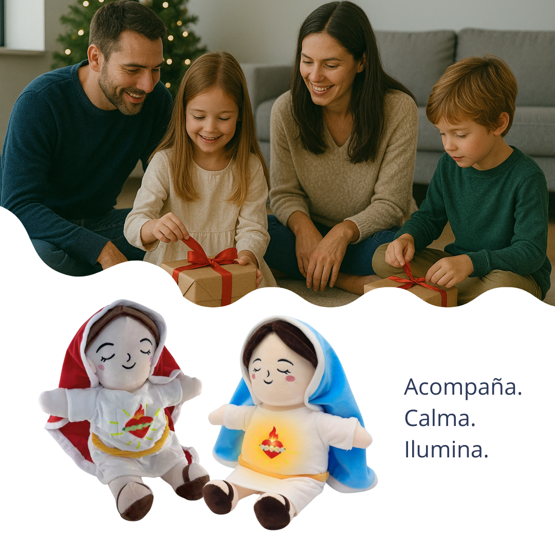 Peluche Calmante Virgen María (Respira)