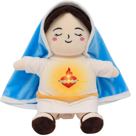 Peluche Calmante Virgen María (Respira)